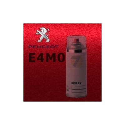 PEUGEOT E4M0 ROUGE AZUKI metalická barva Sprej 400ml