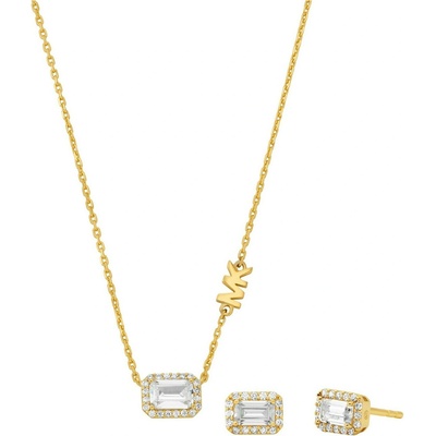 Michael Kors Комплект сребърни позлатени обеци и колие Michael Kors MKC1759CZSET Michael Kors | Mnogotsveten | ЖЕНИ | UNI