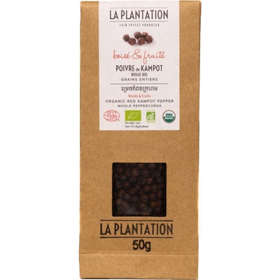 La Plantation Bio Kampotský Pepř červený 50 g