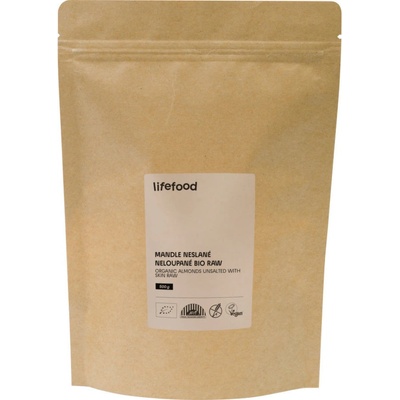 Lifefood Mandle natural RAW BIO 500 g