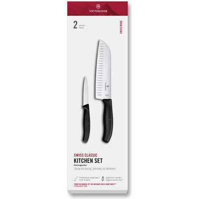 Victorinox Swiss Classic kitchen set 2pcs black gift box
