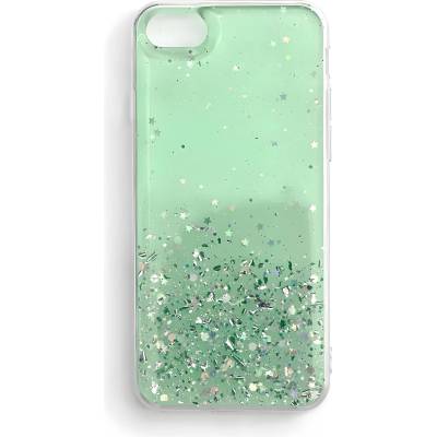 Wozinsky Силиконов калъф Wozinsky Star Glitter за Xiaomi Poco F3/Redmi K40/Redmi K40 Pro/Redmi K40 Pro+ - Зелен KP9950
