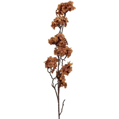 Dekorace umělá větvička s efektem sušených květů - 10*7*98 cm - Clayre & Eef