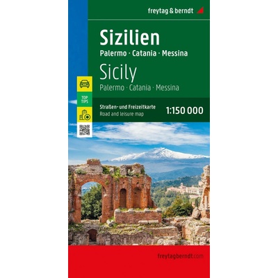 mapa Sicílie 1:150 t.