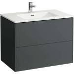 Laufen Base - Шкафче с умивалник, 59x79x49 см, 2 чекмеджета, сиво H8649612661041 (H8649612661041)