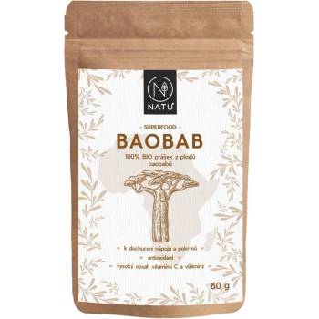 NATU Baobab BIO prášek 80 g