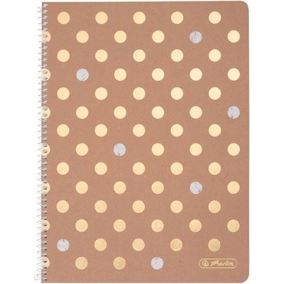 Herlitz Pure Glam A4 blok poznámkový štvorčekový 80 listov