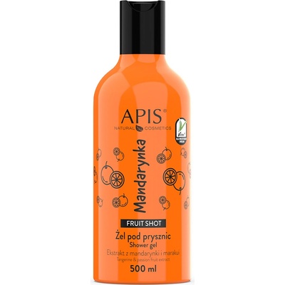 Apis Fruit Shot sprchový gél mandarínka, 500 ml