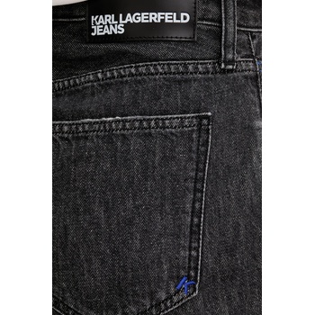 Karl Lagerfeld Jeans къс панталон дамски памучен (B2W10068)