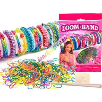 Loom Bands gumičky 650 + krosná + koráliky