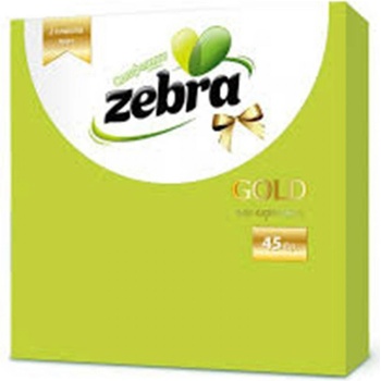 Зебра Лукс Салфетки 45бр - Зелени (59)