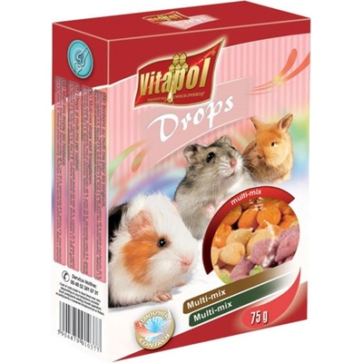 Vitapol Dropsy multi-mix за гризачи 75 г