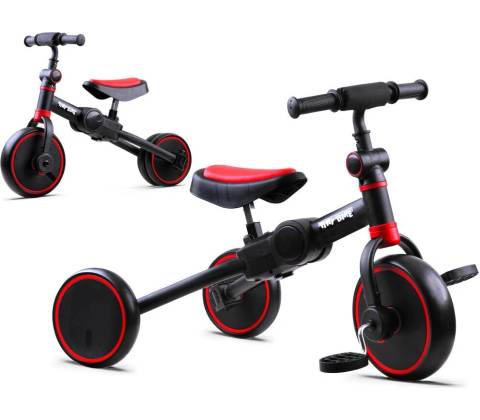 Tiny Bike 3v1 čierna