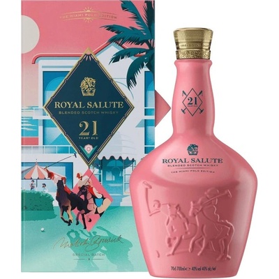 Royal Salute 21y The Miami Polo Edition 40% 0,7 l (karton)