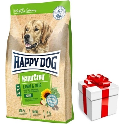 Happy Dog NaturCroq Jahňacie mäso s ryžou 15 kg