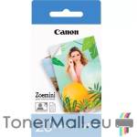 Canon Фотохартия Canon ZINK Paper ZP-2030-20, 20 sheets for Zoemini, 3214C002AB