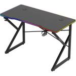 Huzaro Гейминг бюро Huzaro - Hero 1.7 RGB, черно (HZ-HERO 1.7 RGB BLACK) - ozone