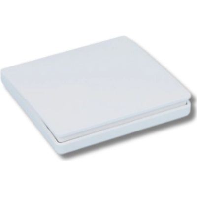 Designlight, Kinetický bezdrátový vypínač 1-zónový, RF 433MHz, bez baterií, bílý, S2