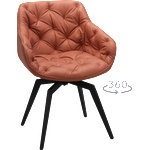 Carmen Трапезен стол buxton - праскова dx-555 (3532073) - tierradesign