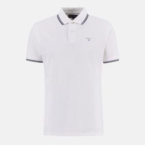 Barbour Блуза с яка Barbour Fielding Tailored Short-Sleeved Polo Shirt - White