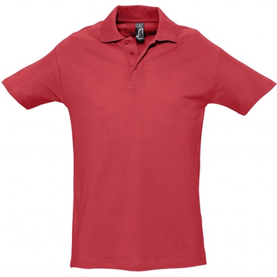Soľs Spring Ii pánska polokošeľa red