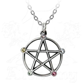 Image 1 of Alchemy gothic яка alchemy gothic - уикански Елементарно Пентакъл - p786