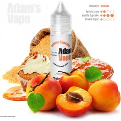 Adams Vape Shake & Vape Apricot Cupcake 12 ml