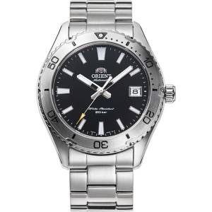 Orient Часовник Orient RA-AC0Q01B - Спортен, Унисекс, Автоматичен, Черен циферблат, Стомана, Сапфир, 20 ATM Часовници