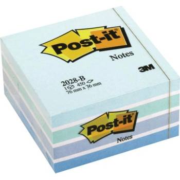 КУБ САМОЗАЛЕПВАЩ 3М 76Х76 2028-В 450Л ПАСТЕЛ СИН