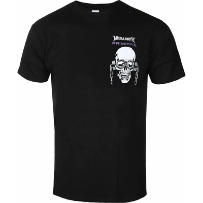 PRIMITIVE мъжка тениска PRIMITIVE х MEGADETH - Dirty P Chains - Черен - papho2116-blk