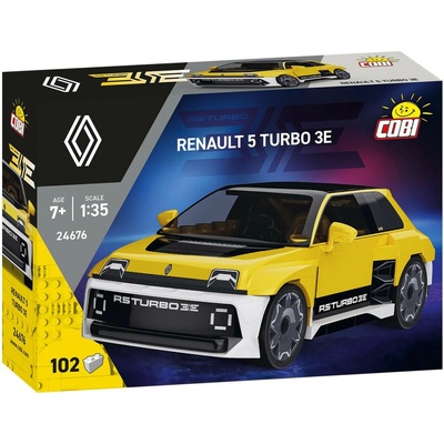 Cobi 24676 Renault 5 Turbo 3E, 1:35, 102 k
