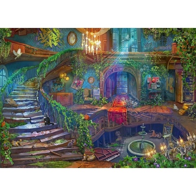 Ravensburger Abandoned Volný hotelový pokoj 1000 dílků