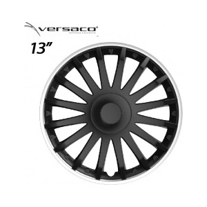 Versaco Тасове за джанти 13'' Versaco Crystal SO Black