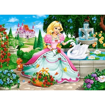 Castorland - Puzzle Princess with swan - 40 - 99 piese