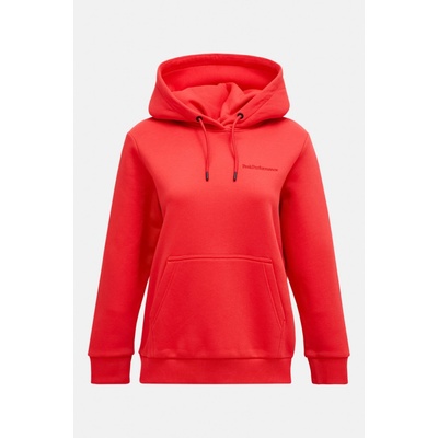 Peak Performance W Original Small Logo Hoo Brilliant Red/Black