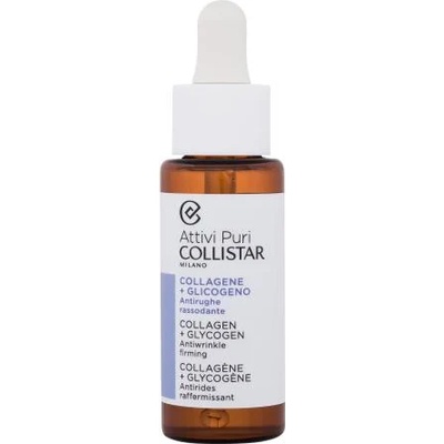 Collistar Pure Actives (Attivi Puri) Collagen + Glycogen Antiwrinkle Firming серум за лице против бръчки 30 ml за жени