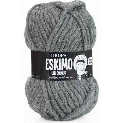 Příze DROPS Snow uni color 46 - šedá