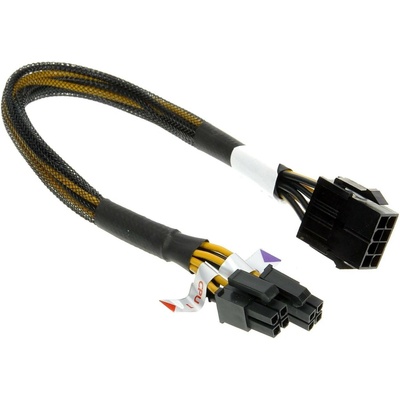 Redukce AKASA z 8Pin na 2x4Pin, délka 30cm AK-CB8-8-EXT