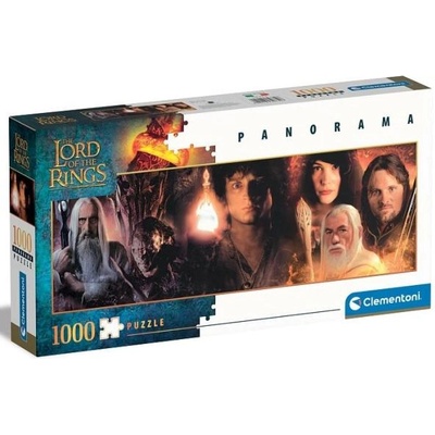 Clementoni Пъзел 1000 части панорама - The Lord of the Rings (39739)