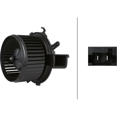 vnitřní ventilátor HELLA 8EW 366 402-561 (8EW366402561)