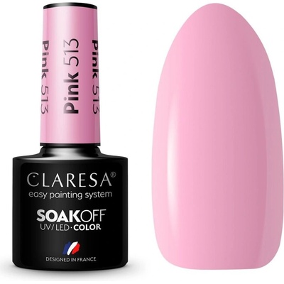 Claresa Gél lak Pink 513 5 g