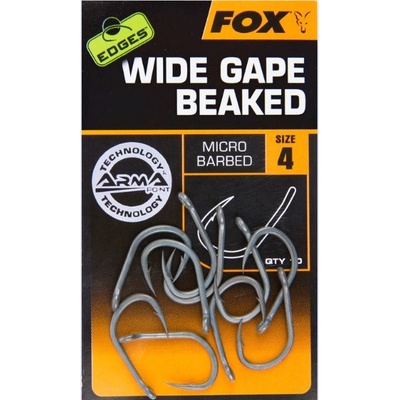 Fox Edges Wide Gape Beaked Hooks vel.4 10ks – Zbozi.Blesk.cz