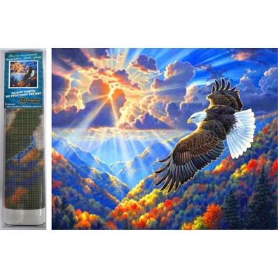 Norimpex - Puzzle Diamant painting: A majestic predator 30x40cm - 1 - 39 piese