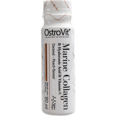 Ostrovit Marine Collagen Shot kokos a broskyňa 80 ml