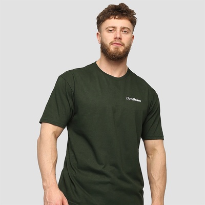 GymBeam Мъжка тениска Basic Green XXXL