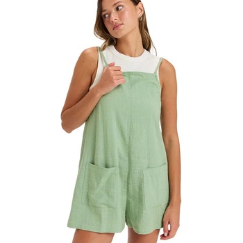 ROXY Lavender Haze sleeveless romper - Green (Basil)