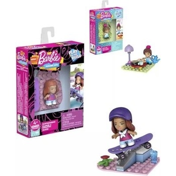 Mega Construx mikro panenka Barbie s doplňky