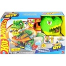 Autá, lietadlá, lode Hot Wheels city T-rex útočí na hasičskú stanicu JBM73