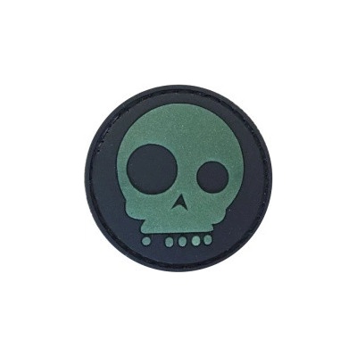 ARMED PATCHES PVC nášivka MediEvil Skull, svítící – Zboží Dáma