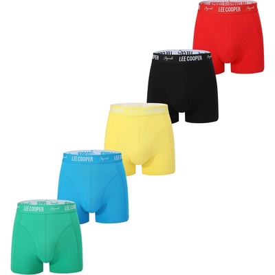 Lee Cooper Мъжки боксерки Lee Cooper Essential Boxer Trunk 5-Pack Mens - Multi